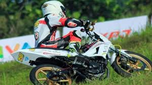 Motor K2RT di lintasan